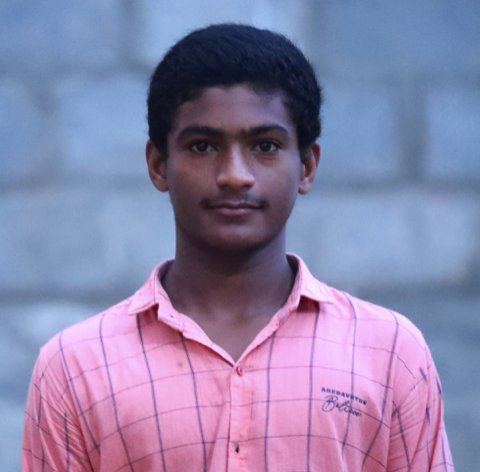 Andrew is awaiting a vocational scholarship so he can give back to his community